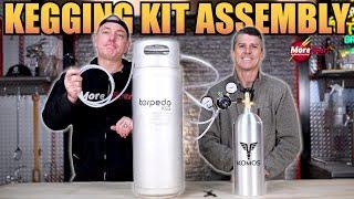 Move from BOTTLING to KEGGING with Ease | How to Assemble a KOMOS Kegging Kit! | MoreBeer!