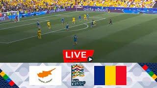 LIVE : Cyprus vs Romania | UEFA Nations League 2024 | Full Match Streaming