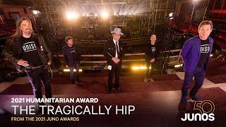 The Tragically Hip Accepts the Humanitarian Award | The 2021 JUNO Awards