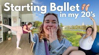 Starting Ballet in my 20's: Getting back to Dance and First time Running?! | BALLET DIARIES