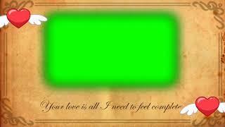 Wedding Anniversary Green Screen Video | Green Screen Video Template