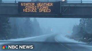 Bomb cyclone and atmospheric river bring prolonged rain, high winds to West Coast