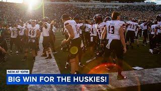 Northern Illinois stuns No. 5 Notre Dame 16-14 with field goal in final minute