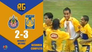 Lo que jugaba GAITÁN | Chivas 2-3 TIGRES UANL | Liga MX - J 7 Apertura 2003 | La MAGIA del DIVINO