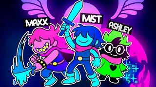 Having a DELTARUNE FAMILY in Roblox Strongest Battlegrounds!