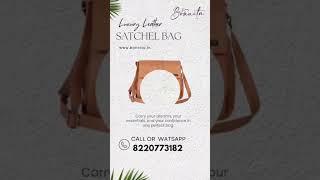 Satchel bags for women|#genuineleather#handicraft#handbag#leatherfashion#handmade#leather