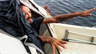 'Lieutenant Dan' Rides Out Hurricane Milton on His Boat