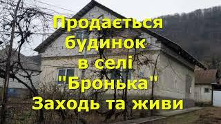 БУДИНОК ПРОДАМ ЗА 48000$ В СЕЛІ "БРОНЬКА", ЗАХОДЬ І ЖИВИ / ОГЛЯД / Закарпатська обл, Хустський рн