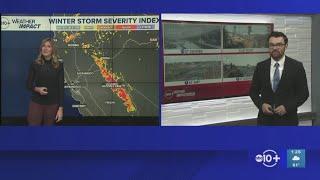 Storm Latest: Sacramento rain totals and snow, flood forecast | Thursday afternoon update