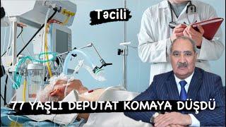 TƏCİLİ: 77 Yaşlı Fəzail Ağamalı komaya düşdü - SƏBƏBİ VİDEODA