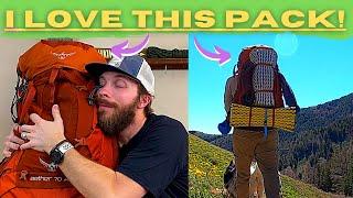 Osprey Aether 70 AG IN DEPTH REVIEW | Why this is my FAVORITE PACK right now!