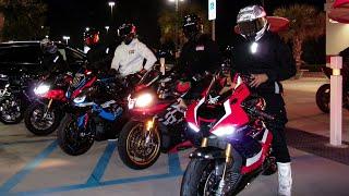 SUPERBIKES RACING 200MPH+ IN SECRET UNDERGROUND TUNNELS