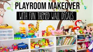 Kids Playroom Tour with Organization Ideas (Renovation from Office to Playroom)