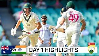 Labuschagne, Pucovski fifties boost Aussies amid the rain | Vodafone Test Series 2020-21