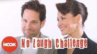 Paul Rudd and Evangeline Lilly Tell Each Other Terrible Jokes | The Hook