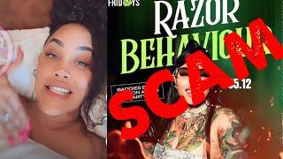 NATALIE THREATENS TO SUE RAZOR BEHAVIOR | IS RAZOR A SCAMMER?