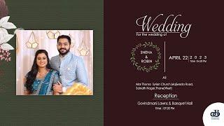 Wedding Ceremony || SNEHA & ROBIN