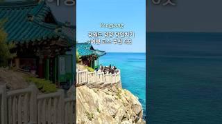 강원도 양양 당일치기 여행 코스 6곳 추천! 낙산사, 하조대 전망대 등