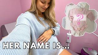 Baby Girl NAME REVEAL + BABY Check-Up