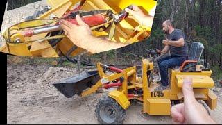 Chinese Mini Articulated Loader FL45: Hydraulic Cylinder No Tool Fix. Load Capacity???