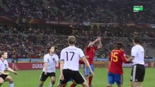 Gol de Carles Puyol-España vs Alemania