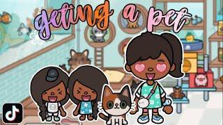 Getting a pet||*WITH VOICE*|| |NOT MINE ||TOCA ROLEPLAY 