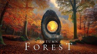 AUTUMN FOREST | Deep Ambient Fantasy Relaxing Music - Ethereal Meditative Soundscape for Relaxation