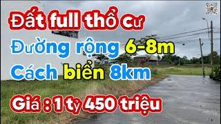 Cần bán đất full thổ ngang 5,3m . Đường bê tông rộng 6-8m . Vĩnh phương - Nha Trang .