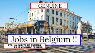 Jobs in BELGIUM | Belgium Jobs, No brokers, No agents, just do it yourself!! || BUXTON.