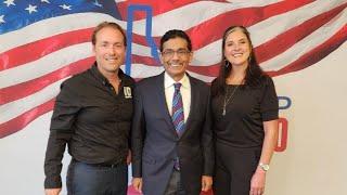 "Police State" warning with Dinesh D'Souza in Idaho.