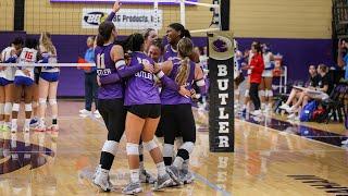 Butler Volleyball Sweeps Hutchinson in Conference Opener