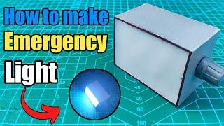 how to make rechargeable emergency light at home | emergency light kaise banaye | emergency light