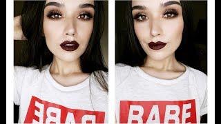 A Classic Vampy Holiday Look