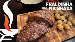 Fraldinha na Brasa com Arroz Soltinho I Churrasqueadas