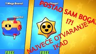 NAJVEĆE OTVARANJE NA BALKANU U BRAWL STARS !?!