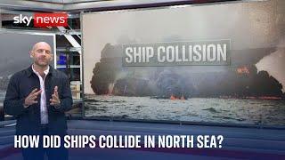 How did the disaster in the North Sea unfold?