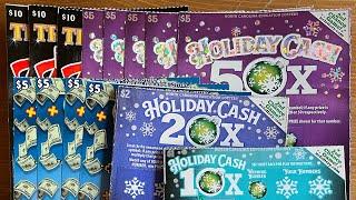 $105 in NC Scratch-off Tickets! Getting LOTS of Holiday Cash