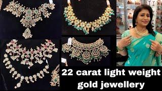 Light weight gold jewellery trendy collections from RK JEWELLERS | Wow Collections