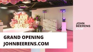 Grand Opening JohnBeerens.com #JOINTHEJBCLUB