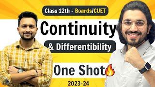 Continuity and Differentiability - Class 12 Maths | NCERT for Boards & CUET