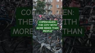 Copenhagen, Denmark: The Bicycle Capital  #funfact #bikes #travel #countries #aroundtheworld #europe