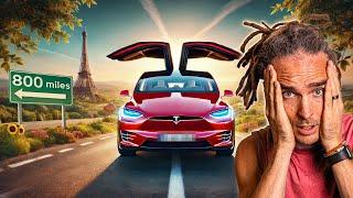 24 Hr Electric Road Trip Across France In My Model X