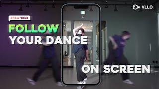 Follow your dance on screen/ 고정된 영상 따라다니는 직캠처럼 만드는 법/ #VLLOtips