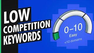 How To Find Low Competition Keywords For SEO | Simple Tutorial (2025)