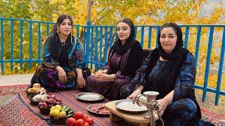 IRAN nomadic lifestyle | Cooking a Traditional Iranian Dish in a Rustic Village Setting