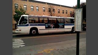 BLETransit THROWBACK: Nova Bus RTS 4996 B46 Bus@Malcom X Blvd./DeKalb Avenue w/WF LOGO! (July 2016)