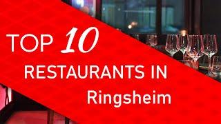 Top 10 best Restaurants in Ringsheim, Germany