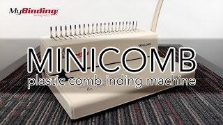 MiniComb Plastic Comb Binding Machine | MyBinding.com