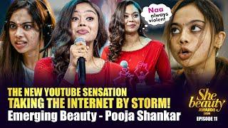 Pooja Shankar ️ The New YouTube Sensation  #poojashankar | Ep 11 | She Beauty Awards 2024