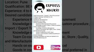 We Are Hiring | Recruitment | Education | Career | Corporate | Work | Job | Help | Express Naukri